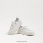 Sam Edelman Mohn-Schnürsneaker Kinder Weiß Schuhwerk 2P8JNV924 - Image 7