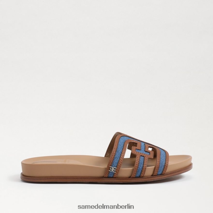Sam Edelman Nettie Multi-Slide-Sandale Frauen gewaschenes Indigo Schuhwerk 2P8JNV425 - Image 2