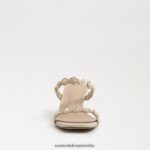 Sam Edelman Palma Kitten-Heel-Mule Frauen Bananencreme Schuhwerk 2P8JNV493 - Image 3