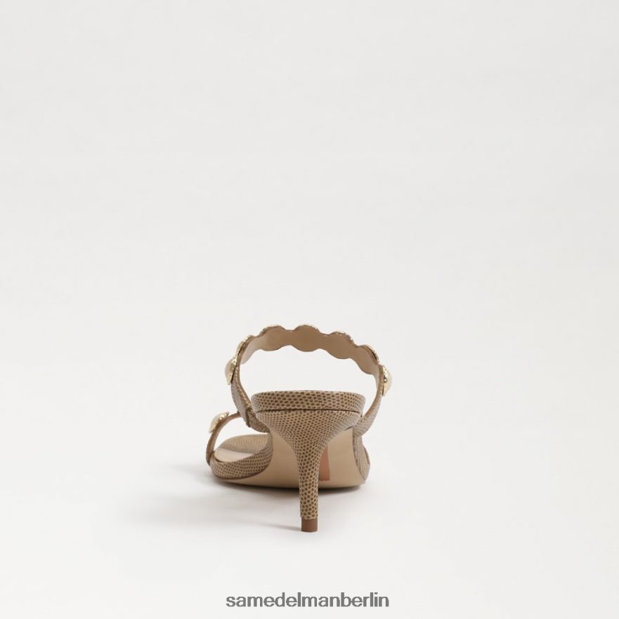 Sam Edelman Palma Kitten-Heel-Mule Frauen Chai-Creme Schuhwerk 2P8JNV492 - Image 5