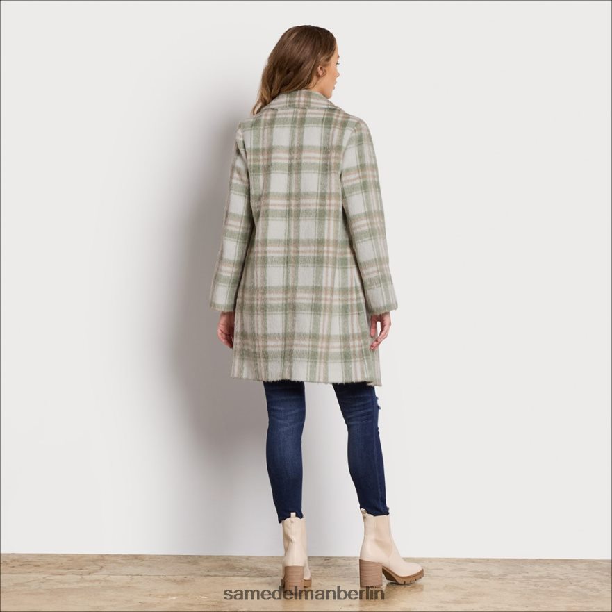 Sam Edelman Peacoat-Jacke aus Wolle Frauen sanftes Grün Bekleidung 2P8JNV1125 - Image 3