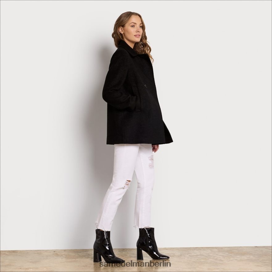 sam_edelman_peacoat_jacke_aus_wolle_frauen_schwarz_bekleidung_2p8jnv1158.jpg Sam Edelman Peacoat-Jacke aus Wolle Frauen Schwarz Bekleidung 2P8JNV1158 - Image 1