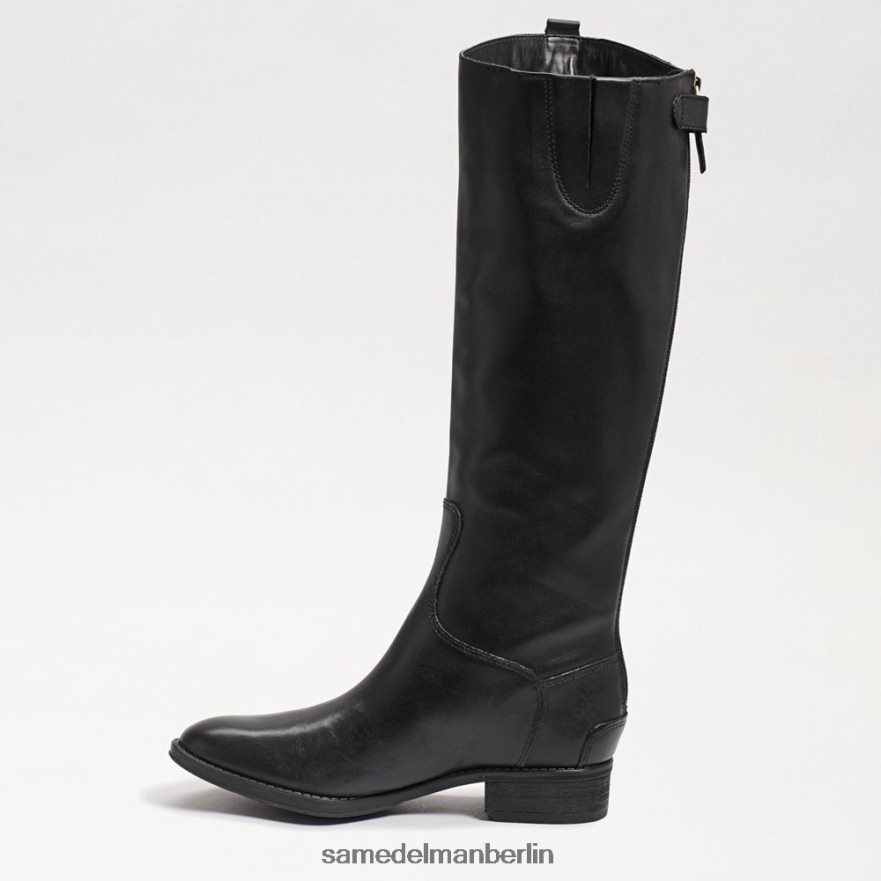 Sam Edelman Penny-Reitstiefel aus Leder Frauen schwarzes Leder Schuhwerk 2P8JNV415 - Image 4