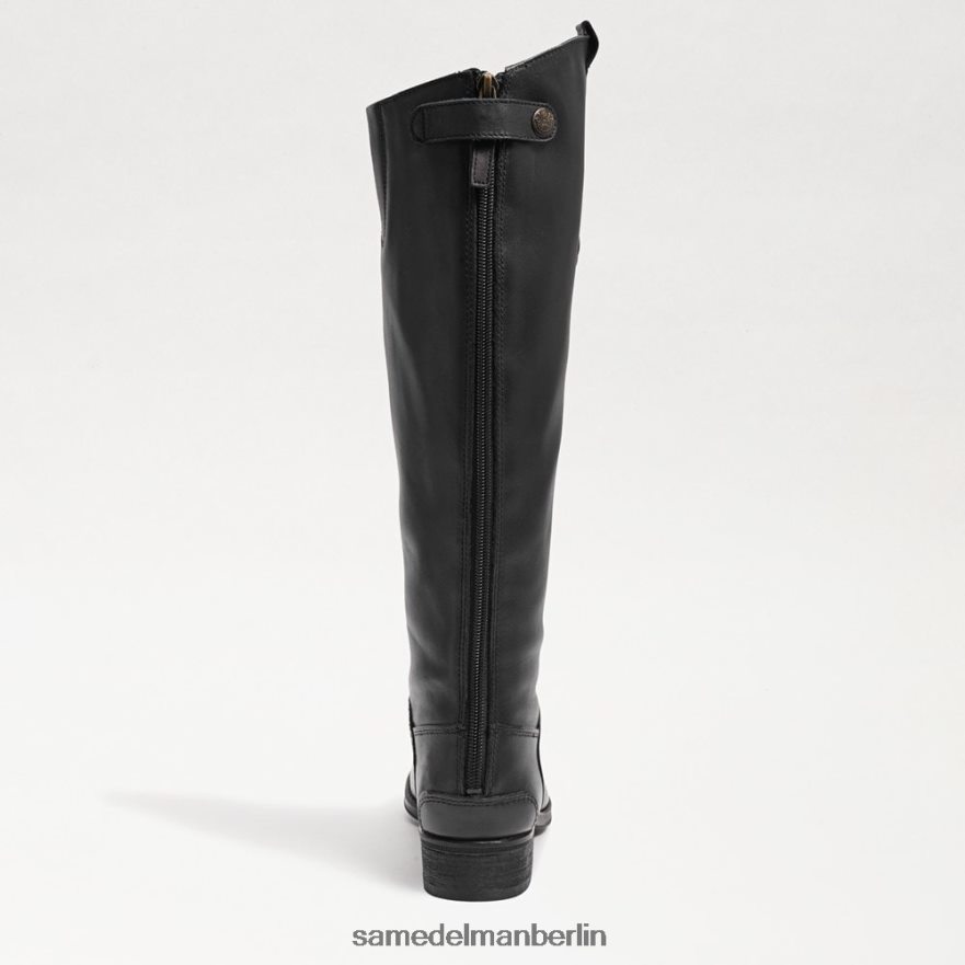 Sam Edelman Penny-Reitstiefel aus Leder Frauen schwarzes Leder Schuhwerk 2P8JNV415 - Image 5