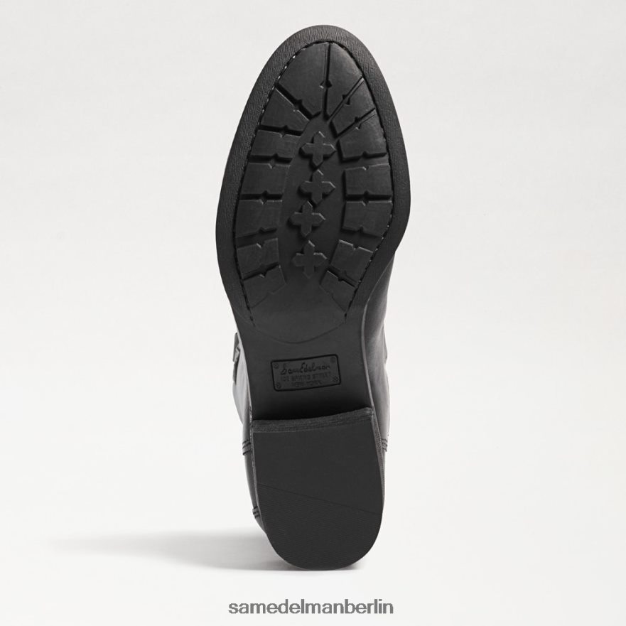 Sam Edelman Penny-Reitstiefel aus Leder Frauen schwarzes Leder Schuhwerk 2P8JNV415 - Image 6