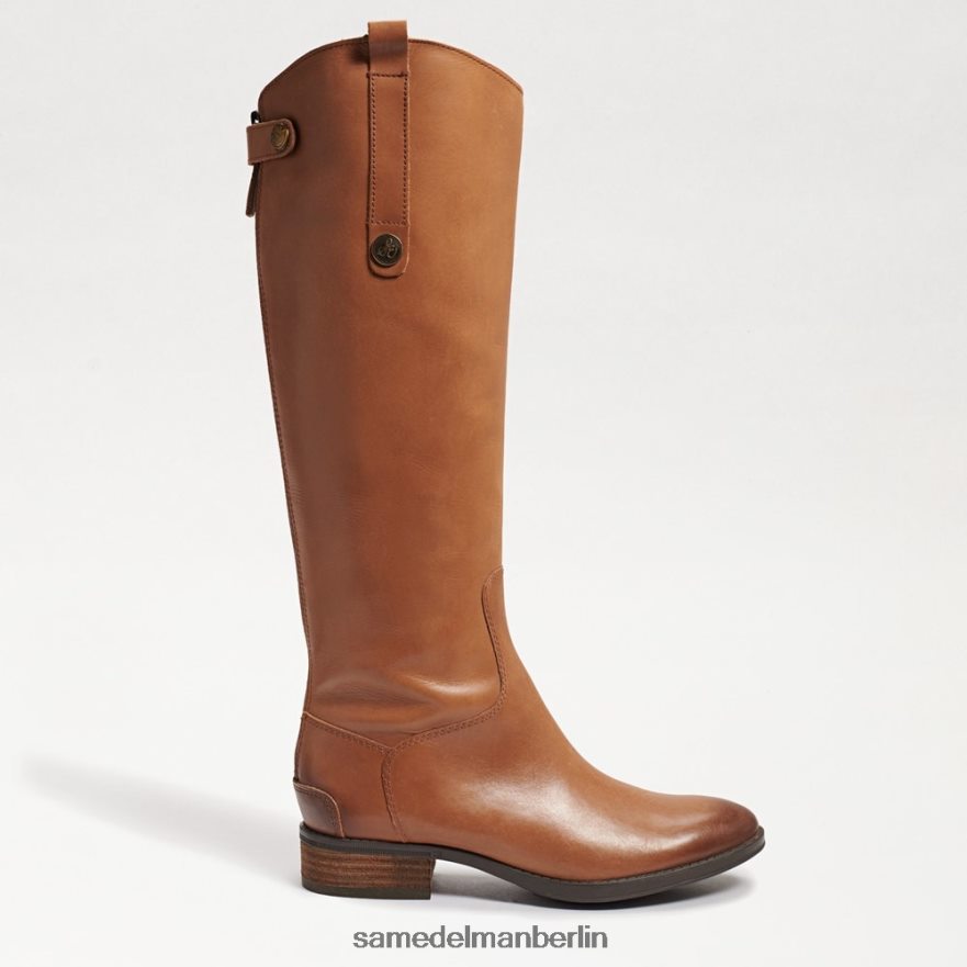 Sam Edelman Penny-Reitstiefel aus Leder Frauen Whiskey-Leder Schuhwerk 2P8JNV416 - Image 2