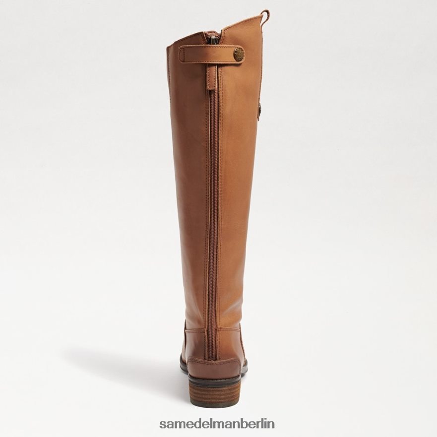 Sam Edelman Penny-Reitstiefel aus Leder Frauen Whiskey-Leder Schuhwerk 2P8JNV416 - Image 5