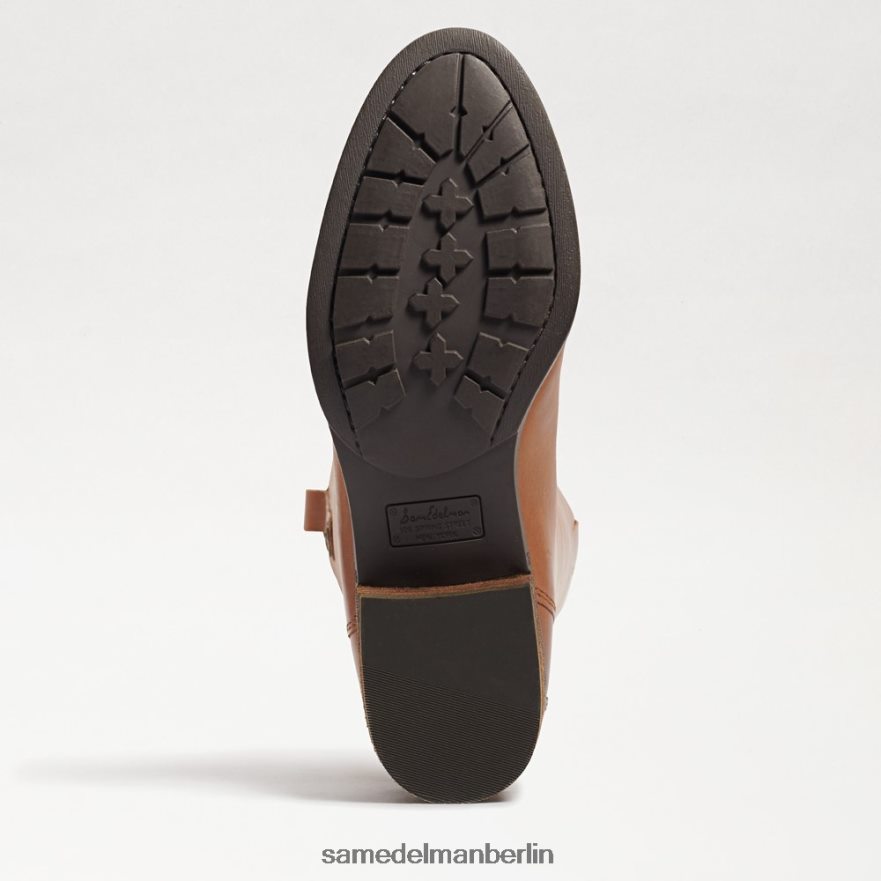 Sam Edelman Penny-Reitstiefel aus Leder Frauen Whiskey-Leder Schuhwerk 2P8JNV416 - Image 6