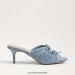 Sam Edelman Pia Riemchenabsatz Frauen Blau Schuhwerk 2P8JNV596 - Image 2