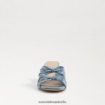 Sam Edelman Pia Riemchenabsatz Frauen Blau Schuhwerk 2P8JNV596 - Image 3