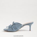 Sam Edelman Pia Riemchenabsatz Frauen Blau Schuhwerk 2P8JNV596 - Image 4
