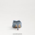Sam Edelman Pia Riemchenabsatz Frauen Blau Schuhwerk 2P8JNV596 - Image 5