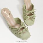 Sam Edelman Pia Riemchenabsatz Frauen eisgekühlte Limette Schuhwerk 2P8JNV600 - Image 7