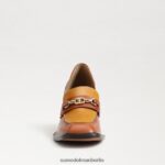 Sam Edelman Quincy-Loafer mit Blockabsatz Frauen rostbraun Schuhwerk 2P8JNV630 - Image 3