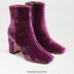 Sam Edelman Rehkitz-Stiefeletten Frauen tiefer Orchideensamt Schuhwerk 2P8JNV782