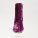 Sam Edelman Rehkitz-Stiefeletten Frauen tiefer Orchideensamt Schuhwerk 2P8JNV782 - Image 3