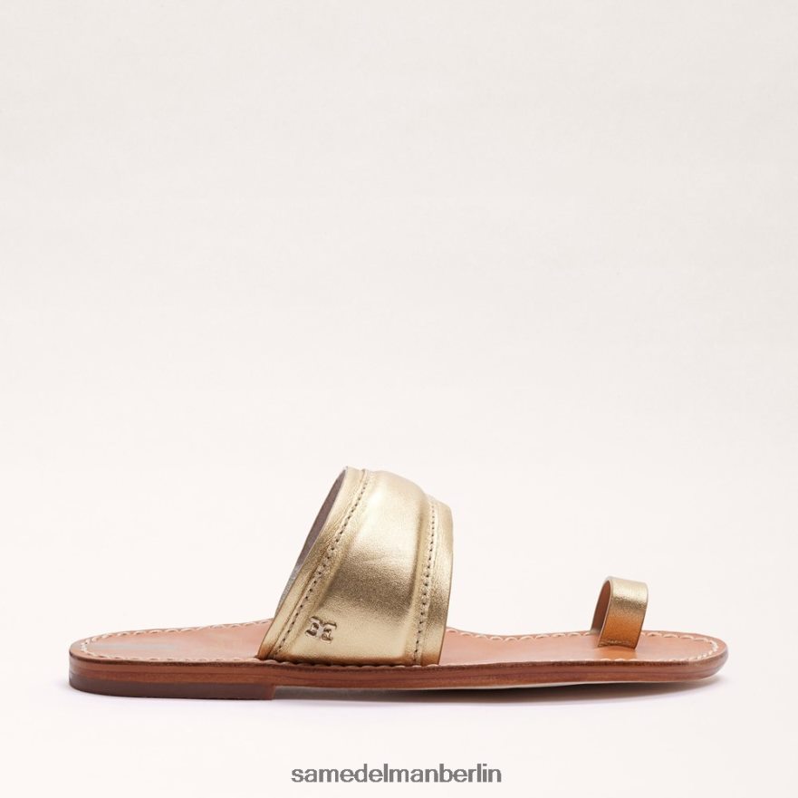 Sam Edelman Sandale „Margit“ mit Zehenring Frauen Bernstein Gold Schuhwerk 2P8JNV257 - Image 2