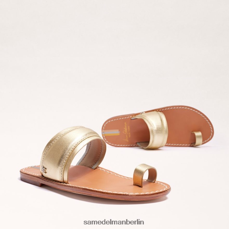 Sam Edelman Sandale „Margit“ mit Zehenring Frauen Bernstein Gold Schuhwerk 2P8JNV257 - Image 7