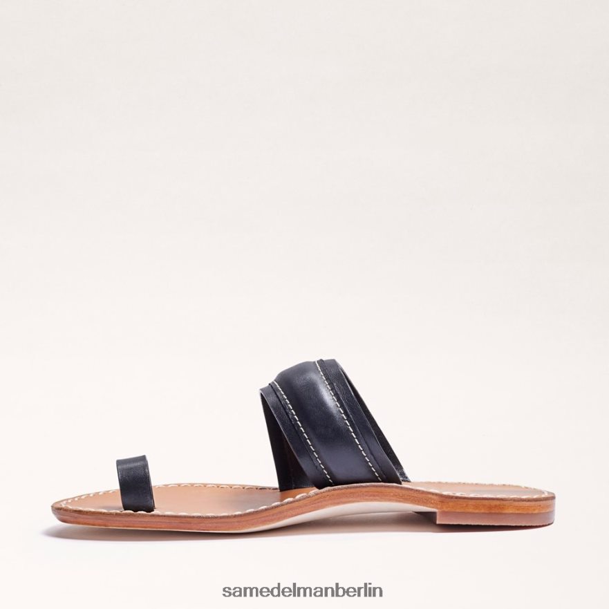Sam Edelman Sandale „Margit“ mit Zehenring Frauen schwarzes Leder Schuhwerk 2P8JNV258 - Image 4