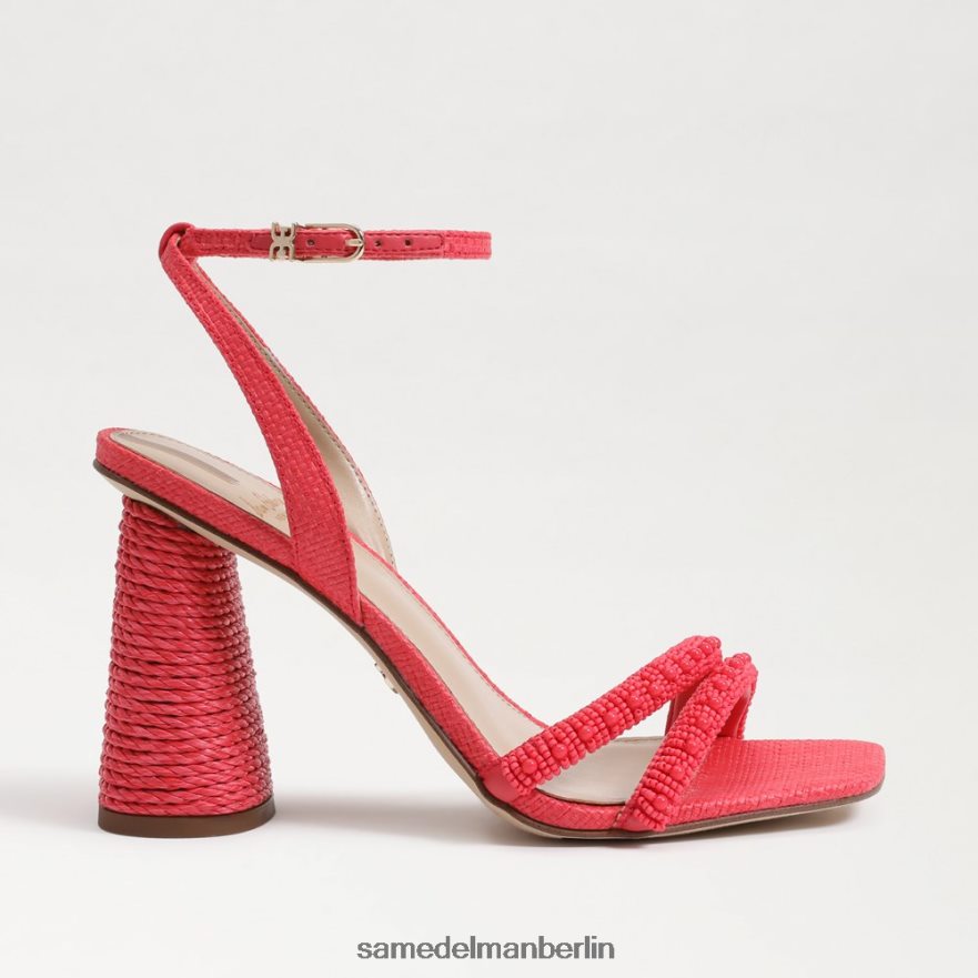 Sam Edelman Sandale mit Blockabsatz und Perlen von Kia Frauen baros rosa Schuhwerk 2P8JNV487 - Image 2