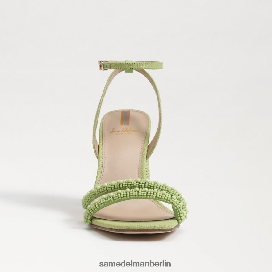 Sam Edelman Sandale mit Blockabsatz und Perlen von Kia Frauen Sommerperle Schuhwerk 2P8JNV490 - Image 3