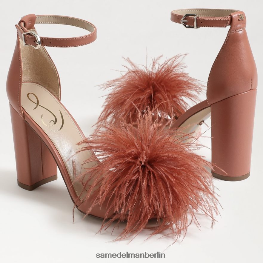 Sam Edelman Sandale mit Yaro-Federabsatz Frauen Siena Rose Schuhwerk 2P8JNV765 - Image 7