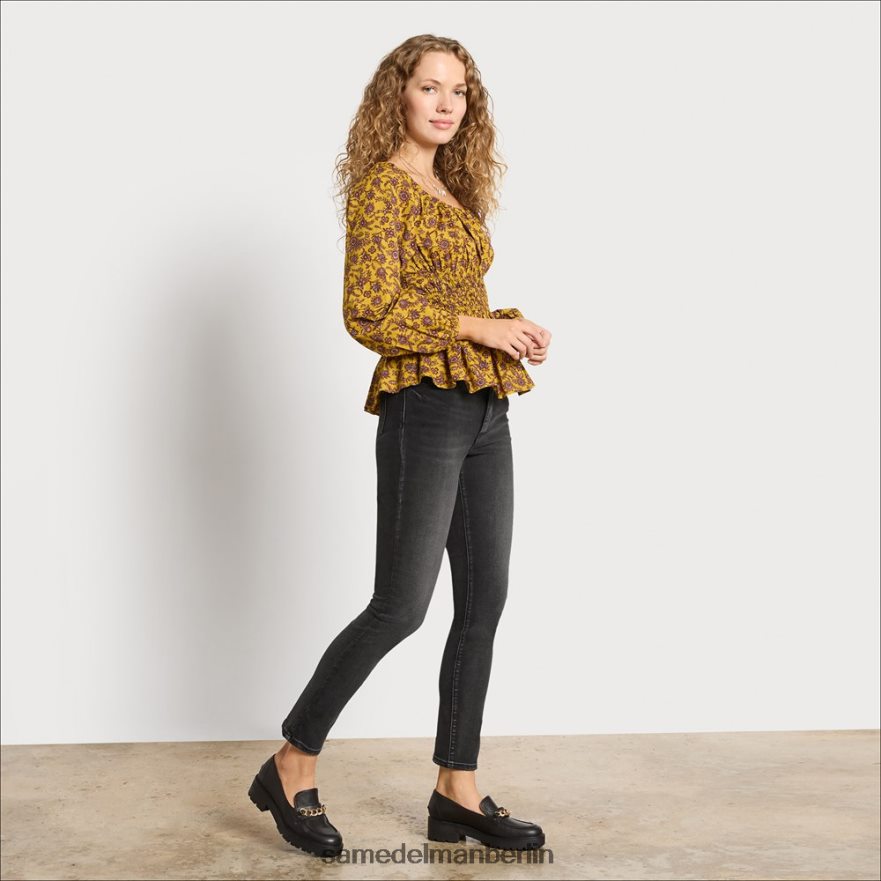 Sam Edelman Skinny-Hose mit hohem Bund Frauen Dämmerung Bekleidung 2P8JNV1272 - Image 2