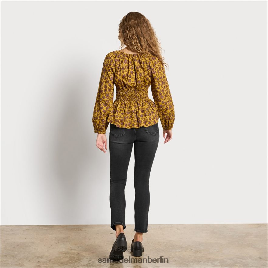 Sam Edelman Skinny-Hose mit hohem Bund Frauen Dämmerung Bekleidung 2P8JNV1272 - Image 4