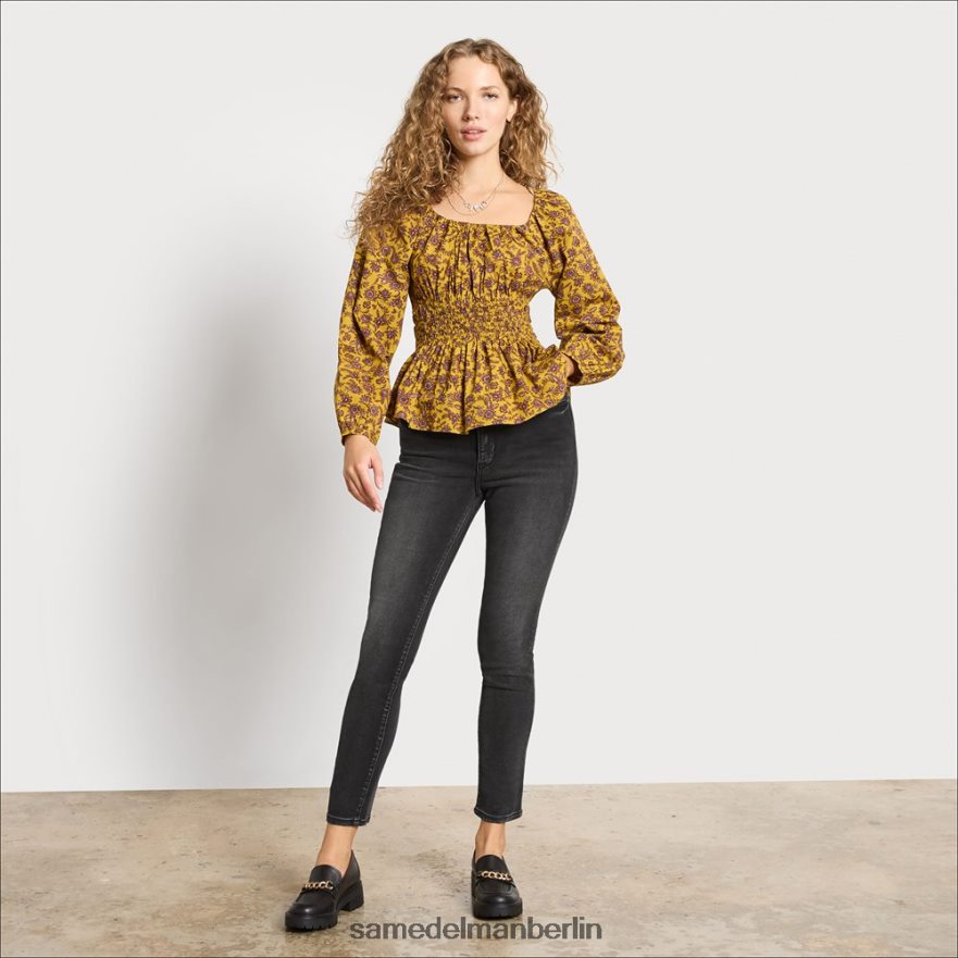 sam_edelman_skinny_hose_mit_hohem_bund_frauen_daemmerung_bekleidung_2p8jnv1272.jpg Sam Edelman Skinny-Hose mit hohem Bund Frauen Dämmerung Bekleidung 2P8JNV1272 - Image 1