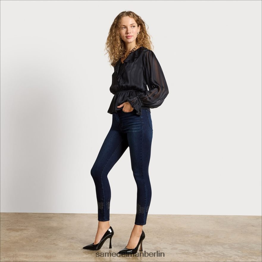 Sam Edelman Skinny-Hose mit hohem Bund Frauen Sternenstaub-Stud Bekleidung 2P8JNV1271 - Image 2