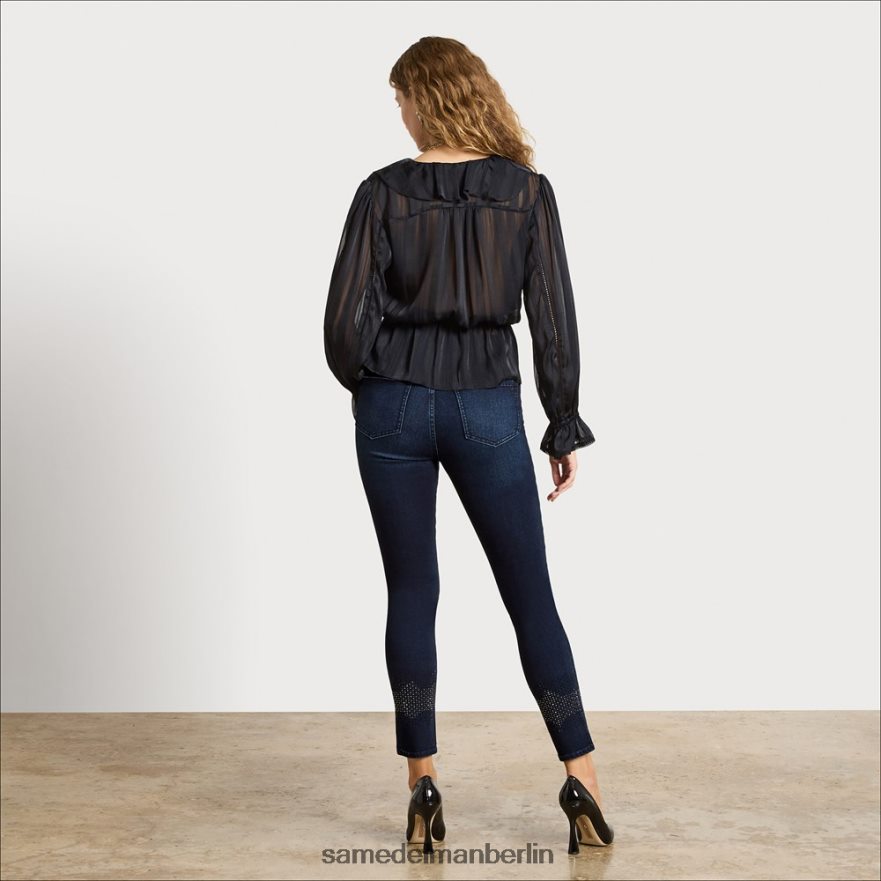 Sam Edelman Skinny-Hose mit hohem Bund Frauen Sternenstaub-Stud Bekleidung 2P8JNV1271 - Image 4