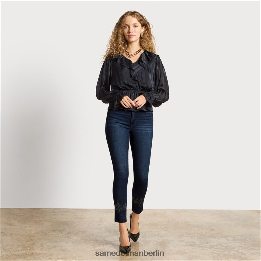 Sam Edelman Skinny-Hose mit hohem Bund Frauen Sternenstaub-Stud Bekleidung 2P8JNV1271 - Image 1