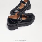 Sam Edelman Taelor-Loafer mit Stollensohle Kinder Black-Box-Leder Schuhwerk 2P8JNV927 - Image 7