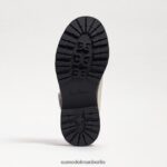 Sam Edelman Taelor-Loafer mit Stollensohle Kinder modernes elfenbeinfarbenes Boxleder Schuhwerk 2P8JNV928 - Image 6