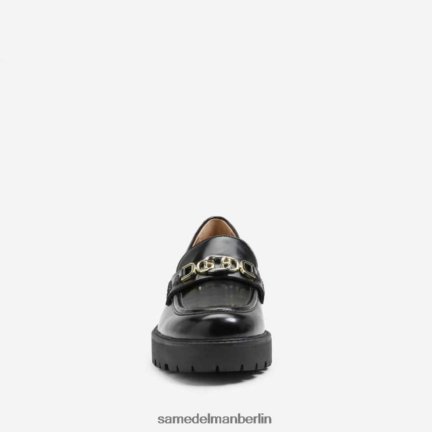 Sam Edelman Teagan-Loafer mit Stollensohle Frauen schwarzes Lackleder Schuhwerk 2P8JNV395 - Image 3