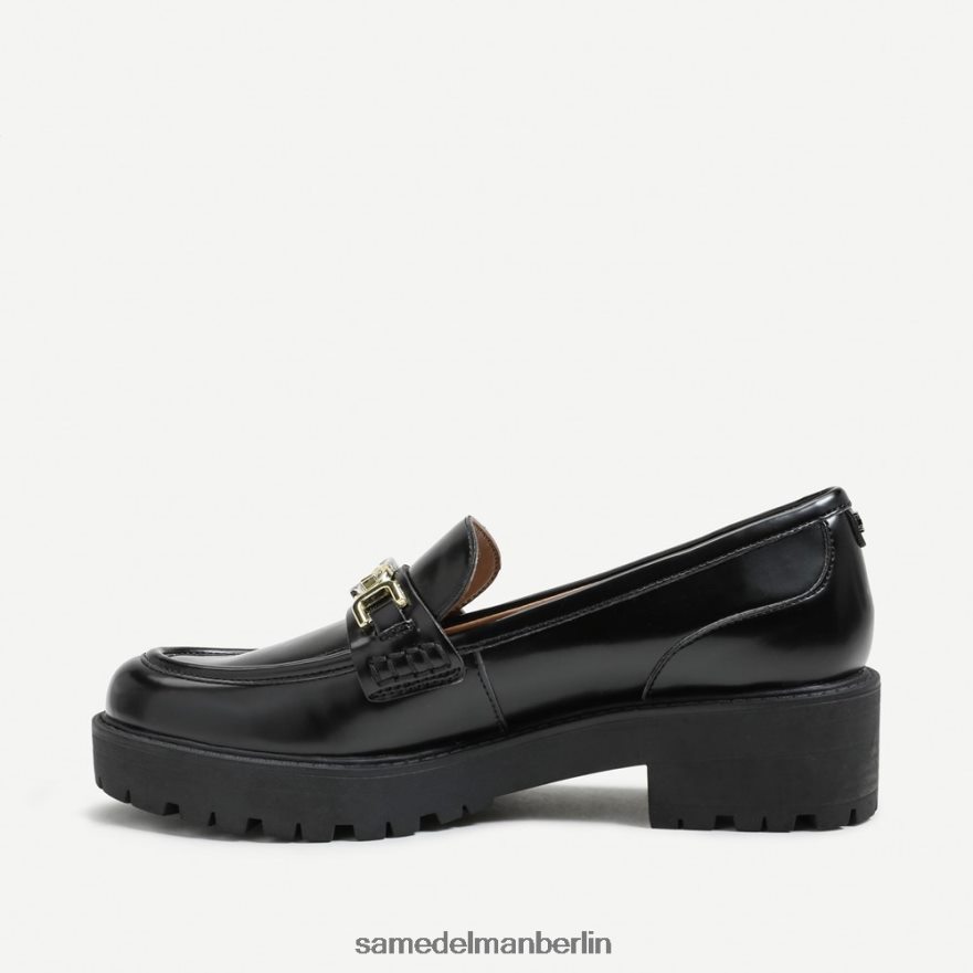 Sam Edelman Teagan-Loafer mit Stollensohle Frauen schwarzes Lackleder Schuhwerk 2P8JNV395 - Image 4