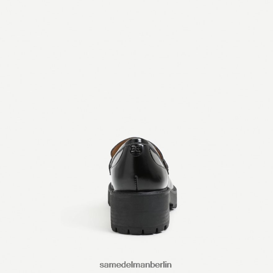 Sam Edelman Teagan-Loafer mit Stollensohle Frauen schwarzes Lackleder Schuhwerk 2P8JNV395 - Image 5