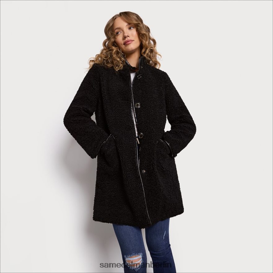 sam_edelman_teddymantel_frauen_schwarz_bekleidung_2p8jnv1162.jpg Sam Edelman Teddymantel Frauen Schwarz Bekleidung 2P8JNV1162 - Image 1