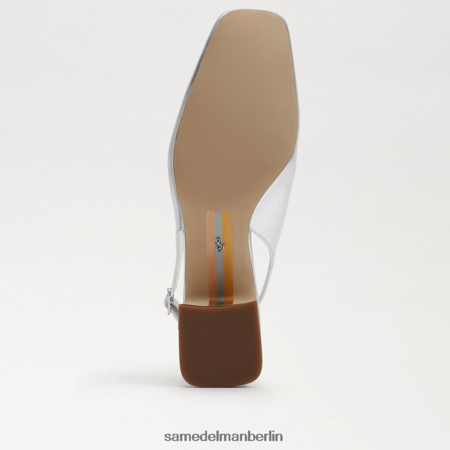 Sam Edelman Terra-Slingback-Kitten-Heel Frauen weiches Silber Schuhwerk 2P8JNV187 - Image 6