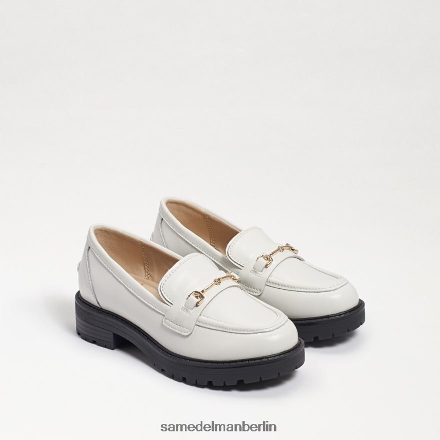 sam_edelman_tully_loafer_kinder_strahlend_weisses_boxleder_schuhwerk_2p8jnv921.jpg Sam Edelman Tully-Loafer Kinder strahlend weißes Boxleder Schuhwerk 2P8JNV921 - Image 1