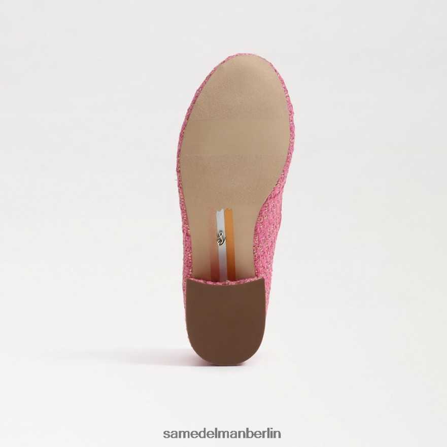 Sam Edelman Tyra Mary Jane mit Blockabsatz Kinder pinke Rose Schuhwerk 2P8JNV977 - Image 6