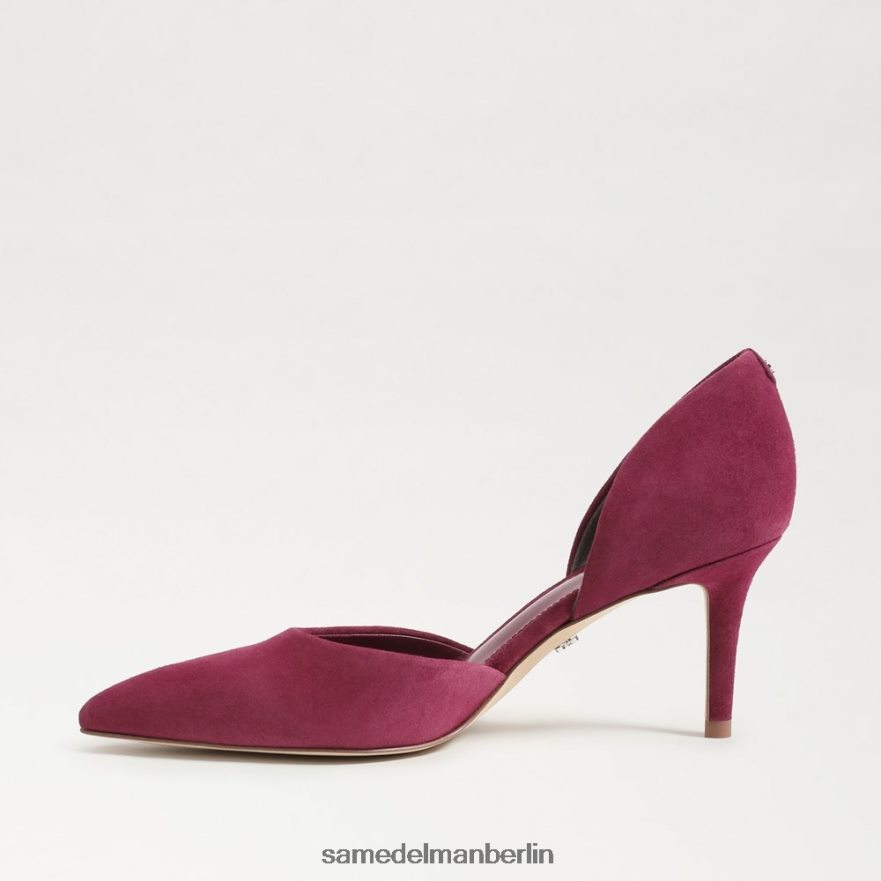 Sam Edelman Viv-Pumpe mit spitzer Zehenpartie Frauen Maulbeere Schuhwerk 2P8JNV366 - Image 4