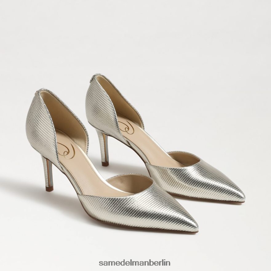sam_edelman_viv_pumpe_mit_spitzer_zehenpartie_frauen_platin_schuhwerk_2p8jnv368.jpg Sam Edelman Viv-Pumpe mit spitzer Zehenpartie Frauen Platin Schuhwerk 2P8JNV368 - Image 1