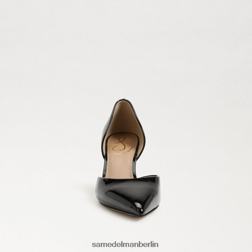 Sam Edelman Viv-Pumpe mit spitzer Zehenpartie Frauen schwarzes Lackleder Schuhwerk 2P8JNV363 - Image 3