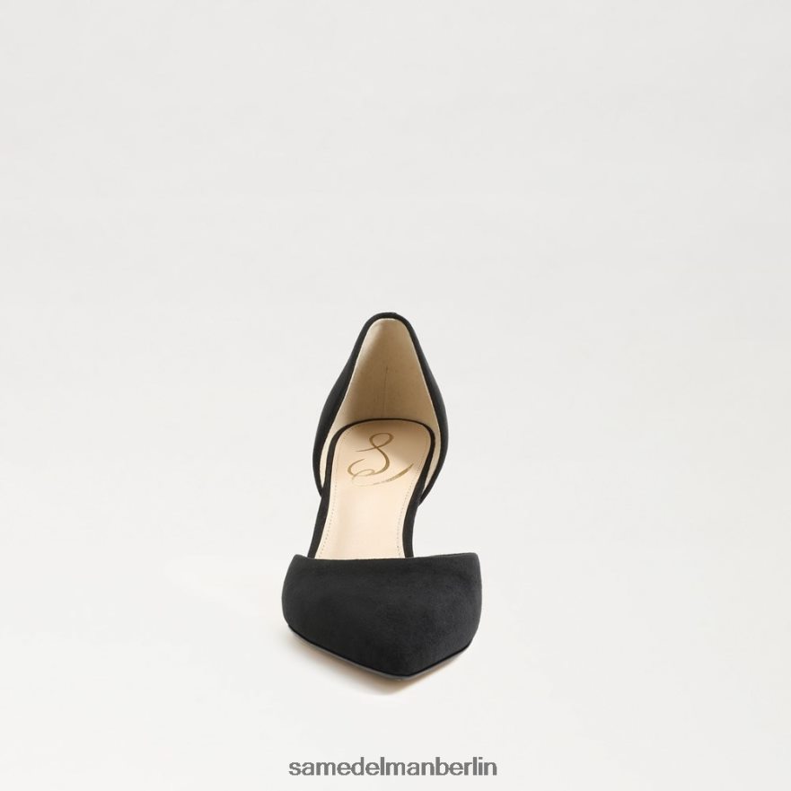 Sam Edelman Viv-Pumpe mit spitzer Zehenpartie Frauen schwarzes Wildleder Schuhwerk 2P8JNV367 - Image 3