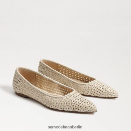 Sam Edelman Wanda spitze Zehenpartie flach Frauen Elfenbein Schuhwerk 2P8JNV477
