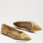 Sam Edelman Wanda spitze Zehenpartie flach Frauen Kurkuma Schuhwerk 2P8JNV476 - Image 7