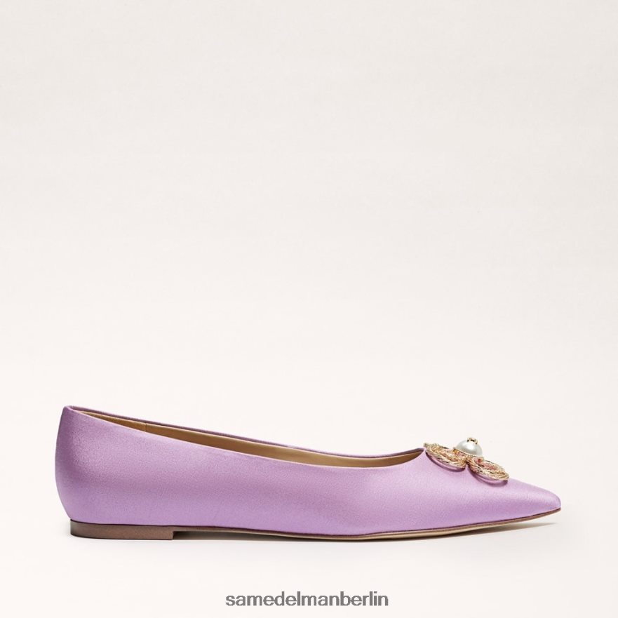 Sam Edelman Wanda Tour spitze Zehenpartie flach Frauen lilachaze Schuhwerk 2P8JNV272 - Image 2