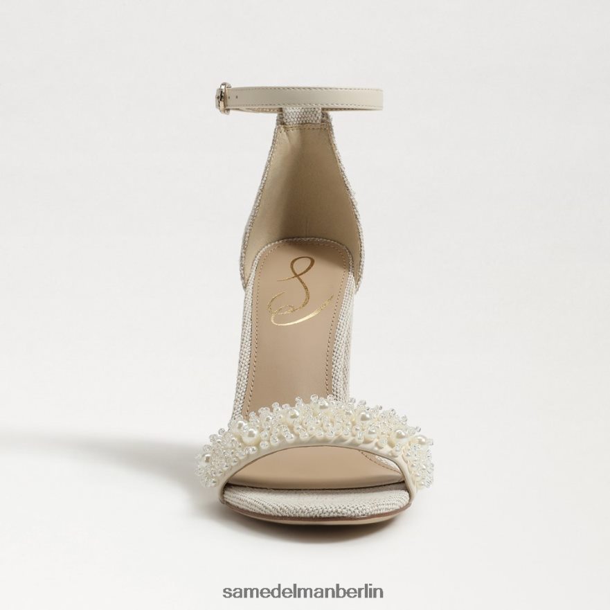 Sam Edelman Yaro Perla Sandale mit Blockabsatz Frauen modernes Elfenbein Schuhwerk 2P8JNV618 - Image 3