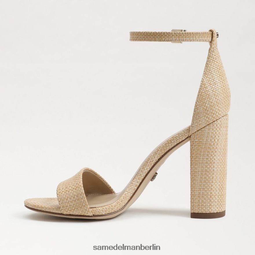 Sam Edelman Yaro-Sandale mit Blockabsatz Frauen gebleichtes Buchenholz Schuhwerk 2P8JNV322 - Image 4